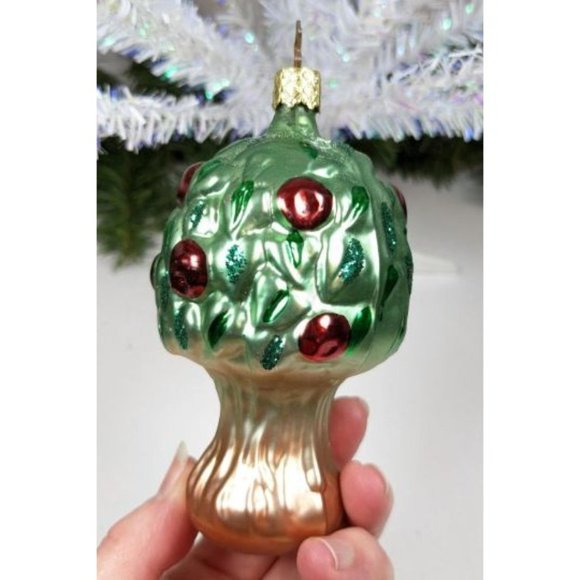 Vintage Inge Glas Apple Tree Christmas Ornament - Picture 5 of 5